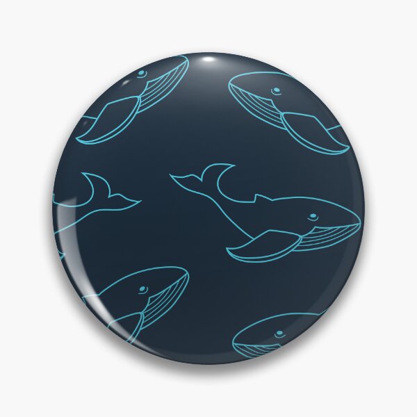 Item preview, Outline balin whale pattern design designed and sold by GulArt.