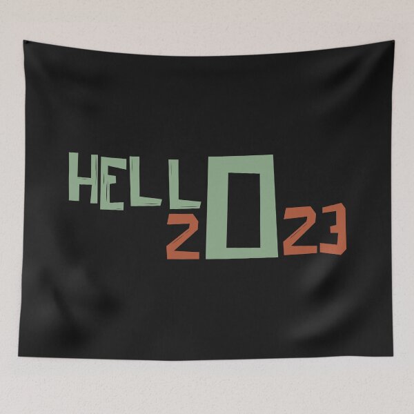 Item preview, HELLO 2023 , New Year 2023 , Hello 2023 Xmas , new years eve 2023 Classic T-Shirt designed and sold by Fulfilling.