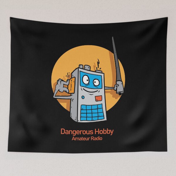 Item preview, Dangerous hobby - Amateur radio - HAM radio designed and sold by ZdravkovDesign.