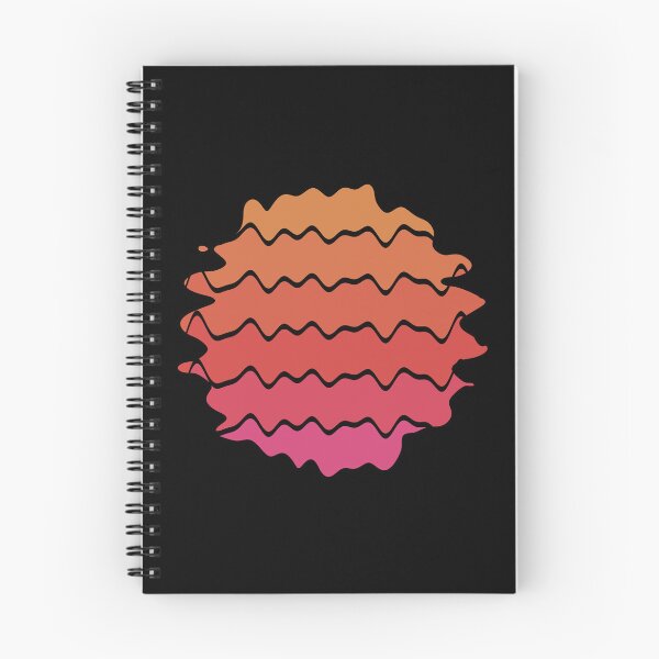 Item preview, Summer Sun Fun Art Retro Sunset Abstract Ball Wavy Lines 80s Nostalgia 2 of 4 designed and sold by Beachy.