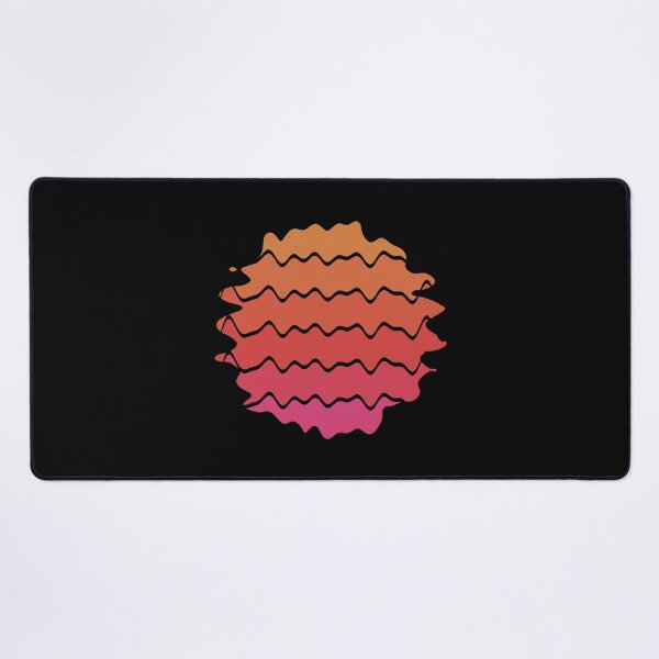 Item preview, Summer Sun Fun Art Retro Sunset Abstract Ball Wavy Lines 80s Nostalgia 2 of 4 designed and sold by Beachy.