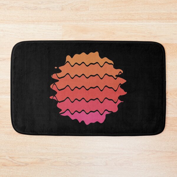 Item preview, Summer Sun Fun Art Retro Sunset Abstract Ball Wavy Lines 80s Nostalgia 2 of 4 designed and sold by Beachy.
