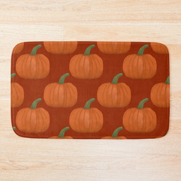 Item preview, Pumpkin pattern orange designed and sold by Lenecreates.