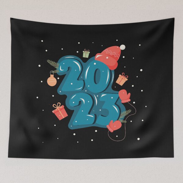 Item preview, HELLO 2023 , New Year 2023 , Hello 2023 Xmas , new years eve 2023 Classic T-Shirt designed and sold by Fulfilling.