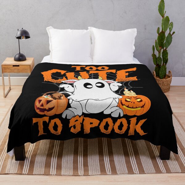 Item preview, Too Cute To Spook halloween pumpkin funny ghost boo designed and sold by beckadamr.