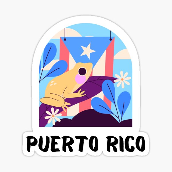 Discover Puerto Rico U.S.A. Vintage Travel Poster