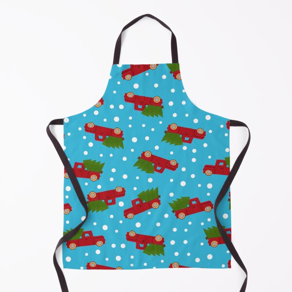 Item preview, Christmas pattern with red truck and christmas tree. designed and sold by GulArt.