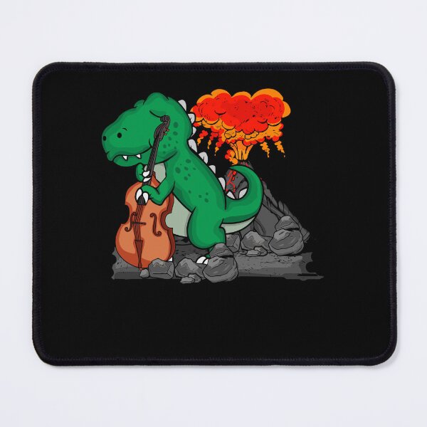 Item preview, Contrabass Music Lover Dinosaur Musician Double Bass designed and sold by DSWShirts.