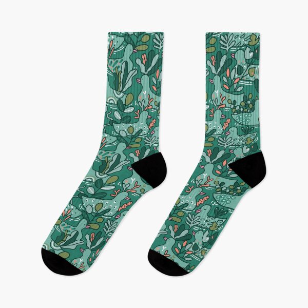 Item preview, Green ducks on the pond among the plants and flowers designed and sold by kostolom3000.