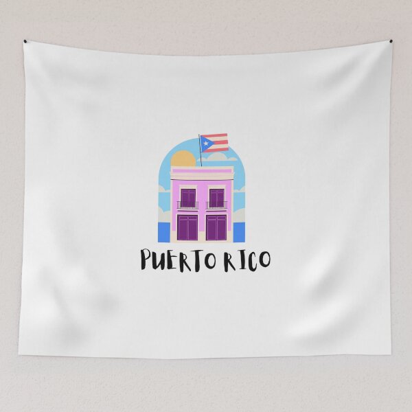Item preview, Puerto Rico Vintage Flag designed and sold by Suzy Perez Art.