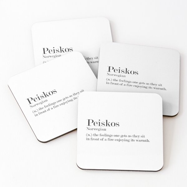 Item preview, Peiskos - Norwegian - Beautiful Word Definition  designed and sold by Zooone.