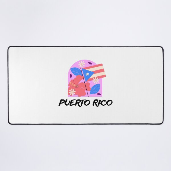 Item preview, Puerto Rico Vintage Flower designed and sold by Suzy Perez Art.