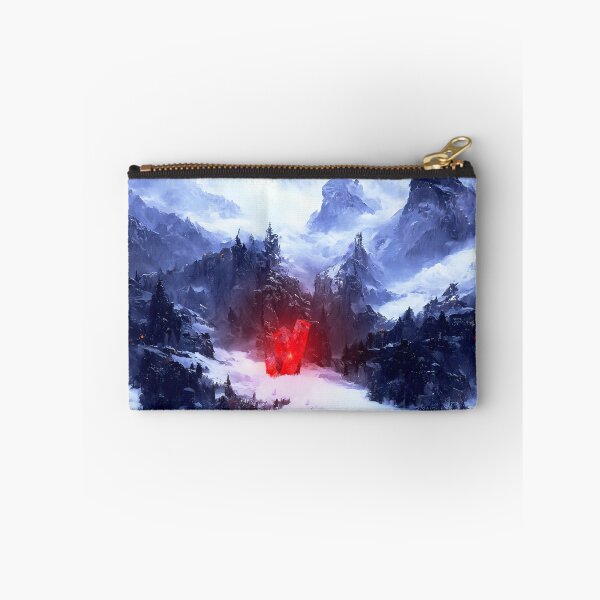 Item preview, Magic crystals on a snow covered mountain. designed and sold by lostcauseblue.