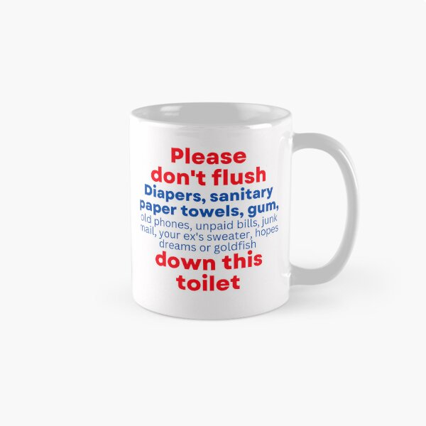 Item preview, Funny Toilet Rules designed and sold by Click-Like.