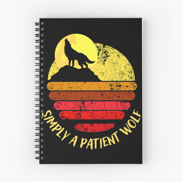 Item preview, Simply a patient wolf designed and sold by Meda-Digi.