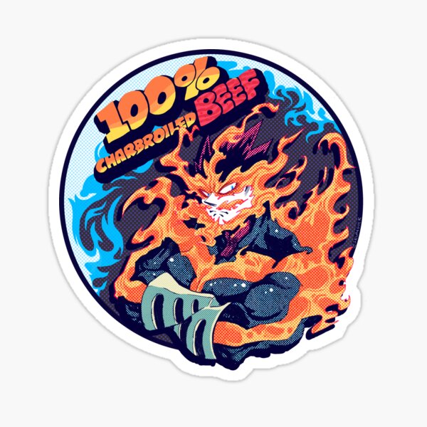 Endeavor / Enji Todoroki BEEF Sticker