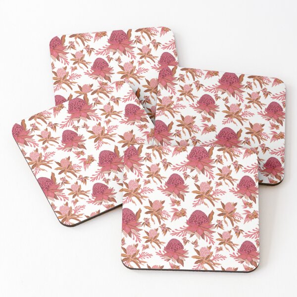 Item preview, Australian Natives Botanical Seamless Pattern designed and sold by Tracey  Bartlett.