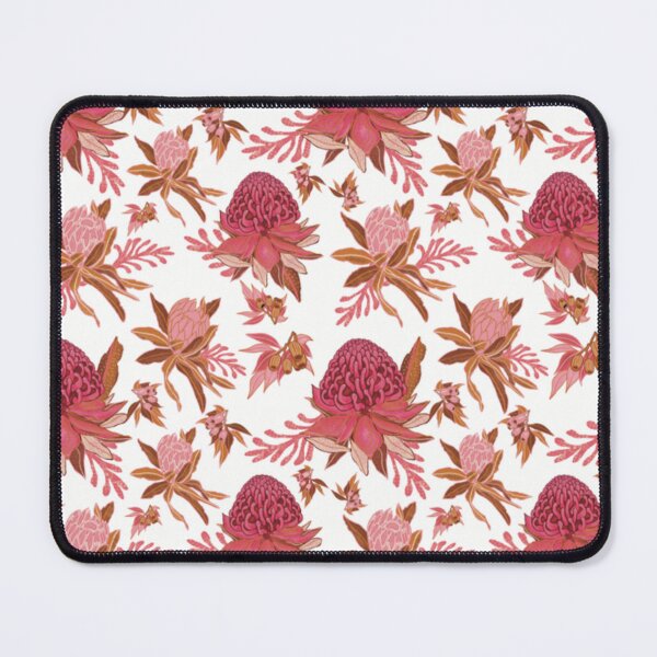 Item preview, Australian Natives Botanical Seamless Pattern designed and sold by Tracey  Bartlett.