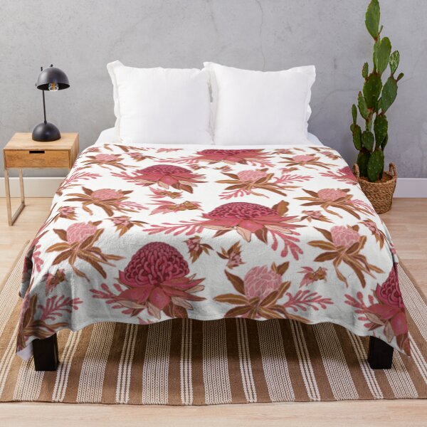 Item preview, Australian Natives Botanical Seamless Pattern designed and sold by Tracey  Bartlett.