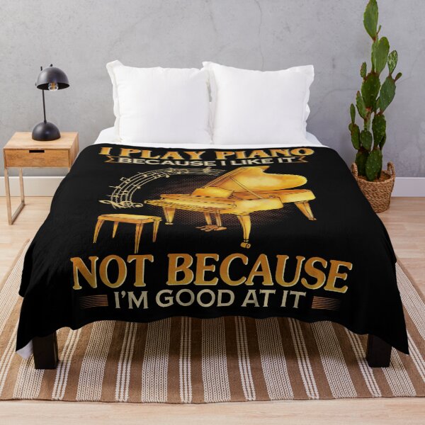 Item preview, I Play Piano Because I Like It Not Because I'm Good At It funny vintage awesome music designed and sold by beckadamr.