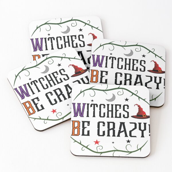 Item preview, halloween, witches be crazy designed and sold by azircollection.