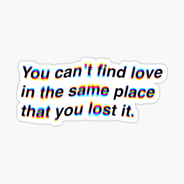 Blackbear Lyrics Stickers Redbubble