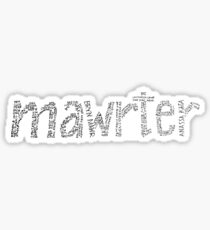 Mawrter Bryn Mawr Wortwolke Sticker