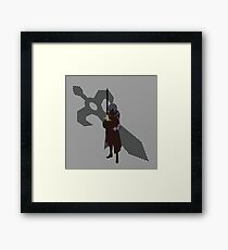 Morgan (Male) - Sunset Shores Framed Print