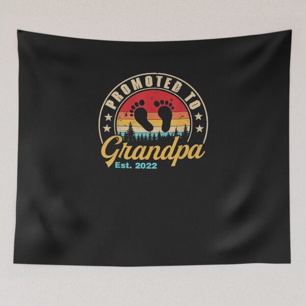 Item preview, Promoted to Grandpa Est 2022 designed and sold by nezymakeup.