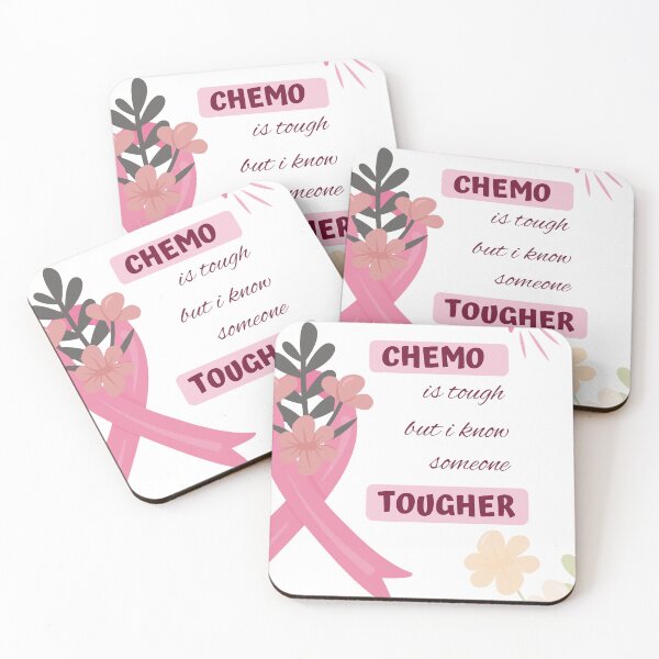 Item preview, Chemo is Tough But I Know Someone Tougher Cancer Support Card Chemo Card designed and sold by helkav.