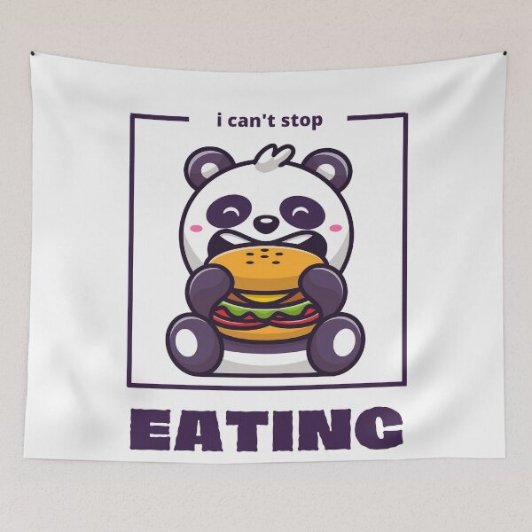 Item preview, I can't stop eating! designed and sold by DesignAndTales.
