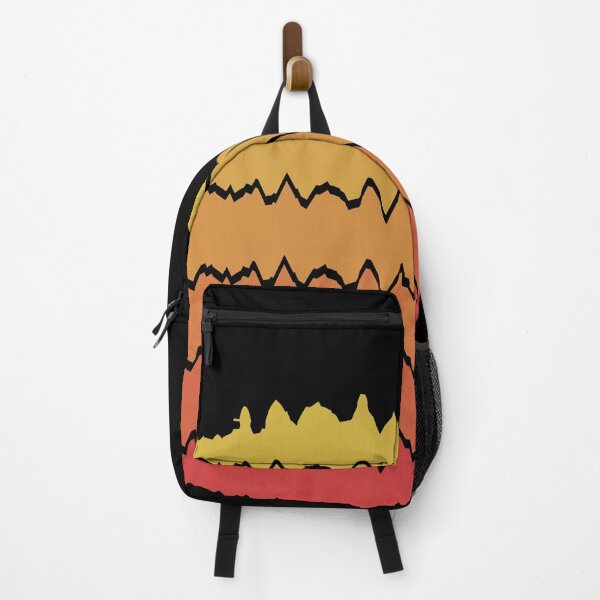Item preview, Retro Sunset Abstract Art with Distorted Wavy Lines - Fun Sun Aesthetic 1 of 4 designed and sold by Beachy.