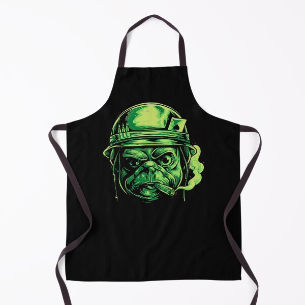Item preview, Military Pug designed and sold by DesignAndTales.