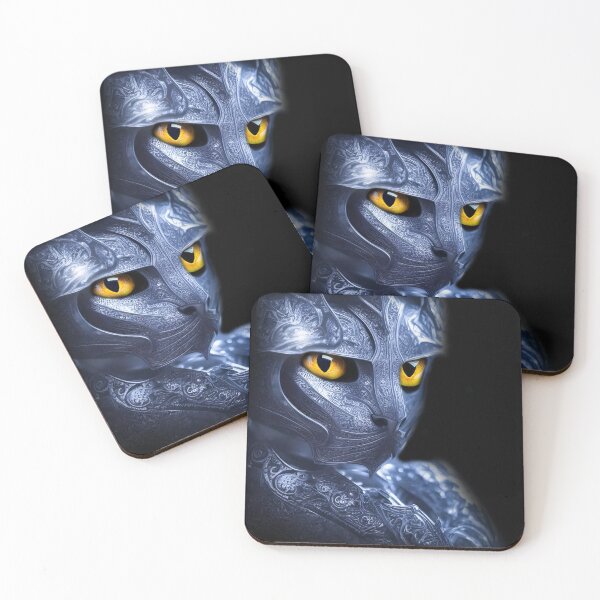 Item preview, KNIGHT CAT IN SHINING ARMOR designed and sold by johnnyssandart.