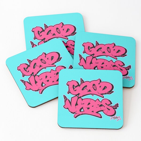 Item preview, PINK GOOD VIBES BY ESONE URBAN GRAFFITI STREET STYLE  designed and sold by GraffitiBomberZ.