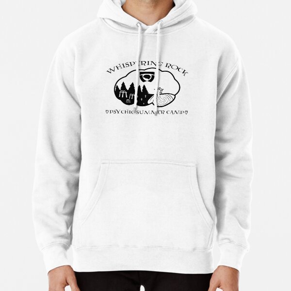 Whispering Rock Psychic Summer Camp Pullover Hoodie for Sale by