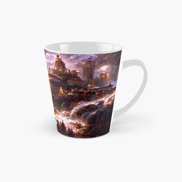 Item preview, Misty mountain view of Shangri-La designed and sold by lostcauseblue.