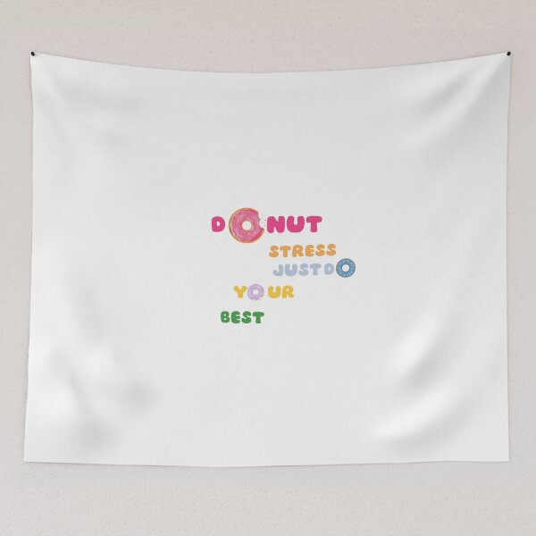 Item preview, donut stress just do your best,Food designed and sold by FLOWER--ART.