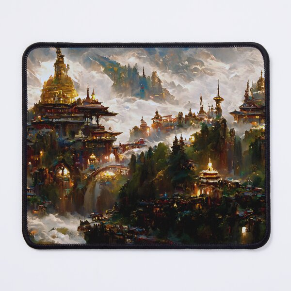 Item preview, Misty mountains of Shangri-La designed and sold by lostcauseblue.