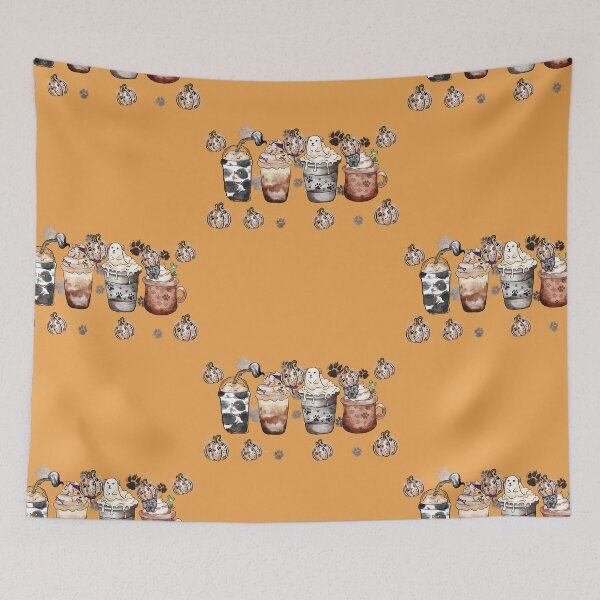 Item preview, Fall Coffee Pumpkin Spice Latte Iced Autumn designed and sold by fatydesignspace.