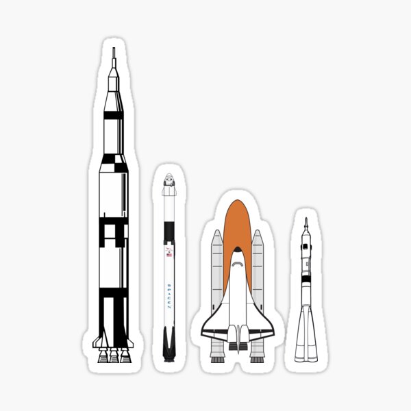 Pegatina en forma de logotipo de la NASA con aspecto 3D (calcomanía de  albóndigas espaciales)