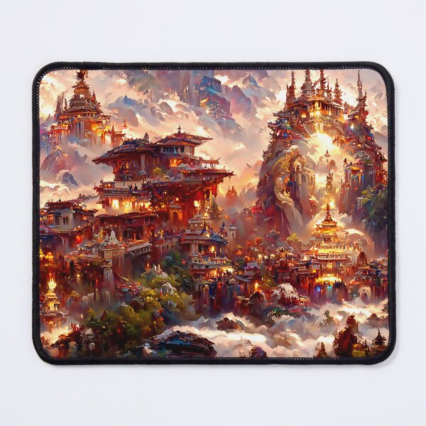 Item preview, Divine mountains of Shangri La designed and sold by lostcauseblue.