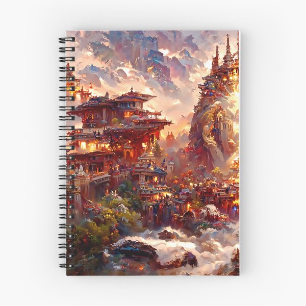 Item preview, Divine mountains of Shangri La designed and sold by lostcauseblue.