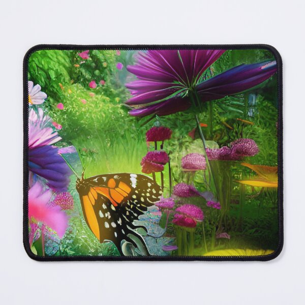 Item preview, butterfly flowers  designed and sold by InkDropFalls.