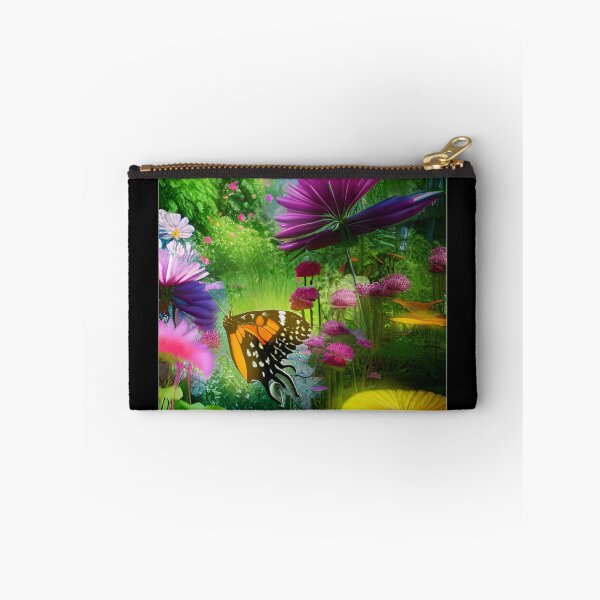 Item preview, butterfly flowers  designed and sold by InkDropFalls.