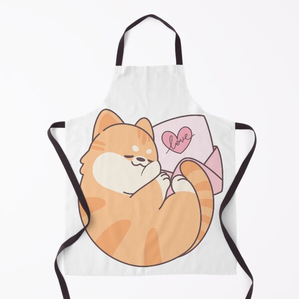 Item preview, Sleeping Chubby Orange Cat Love Letter designed and sold by XEENYEE.