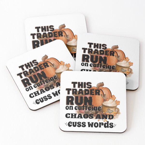 Item preview, Coffee lover Trader Gift, Female Trader and Investor, Gift for stock market, crypto, forex, options female day trader,  Coffee lover trader, Fun Fall, Cute Pumpkin designs, Thanksgiving, Witty Humor designed and sold by TradingTeesKids.