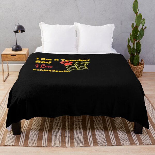 Item preview, i am a teacher and i love Goldendoodle designed and sold by Jadir.