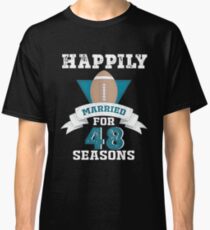 Funny T-shirt For Couples, Cool 48th Wedding Anniversary Gift For Men Classic T-Shirt