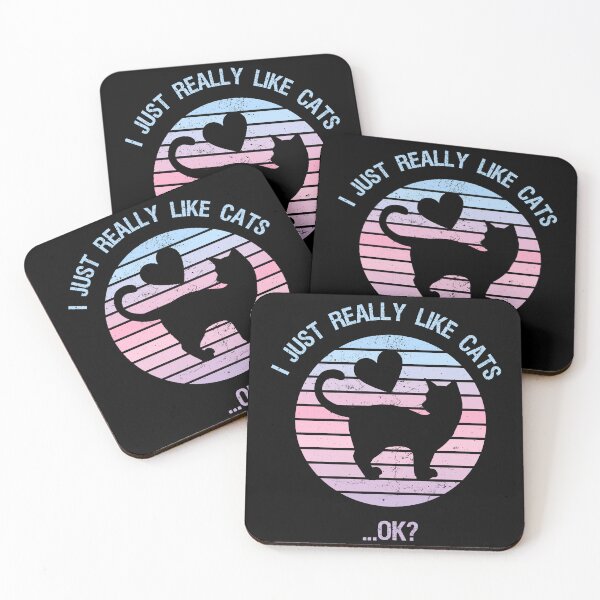 Item preview, I Just Really Like Cats Ok? Funny Gifts For Cats Lover designed and sold by nquestiaa.